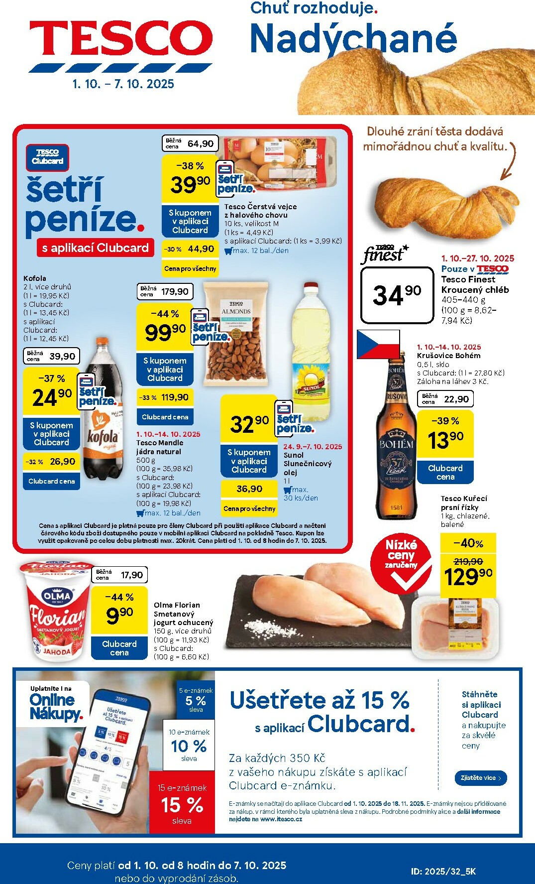 Leták Tesco od 01.10. do 07.10.