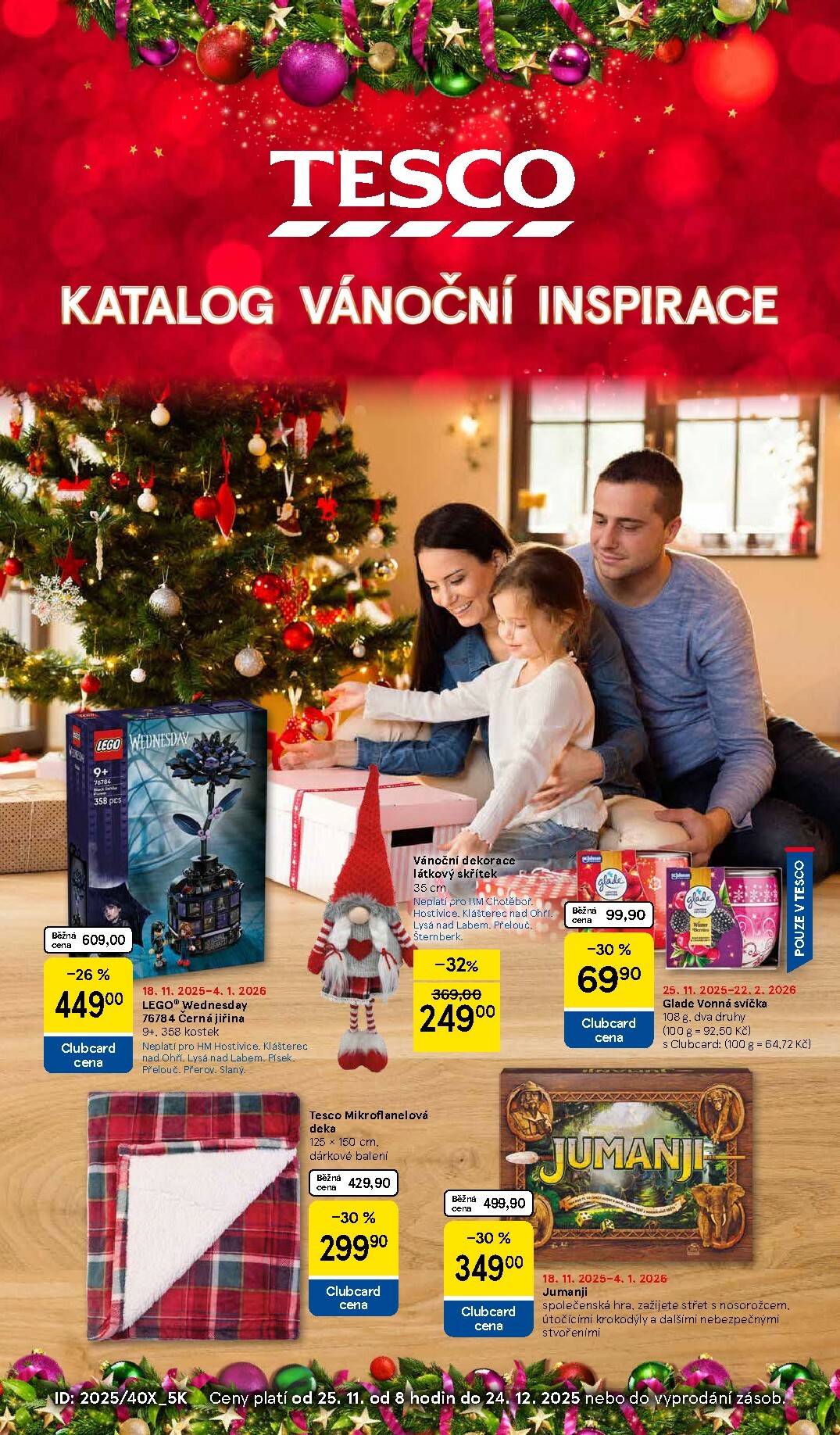 Aktuální leták Tesco - Vánoční katalog od 25.11. do 24.12.