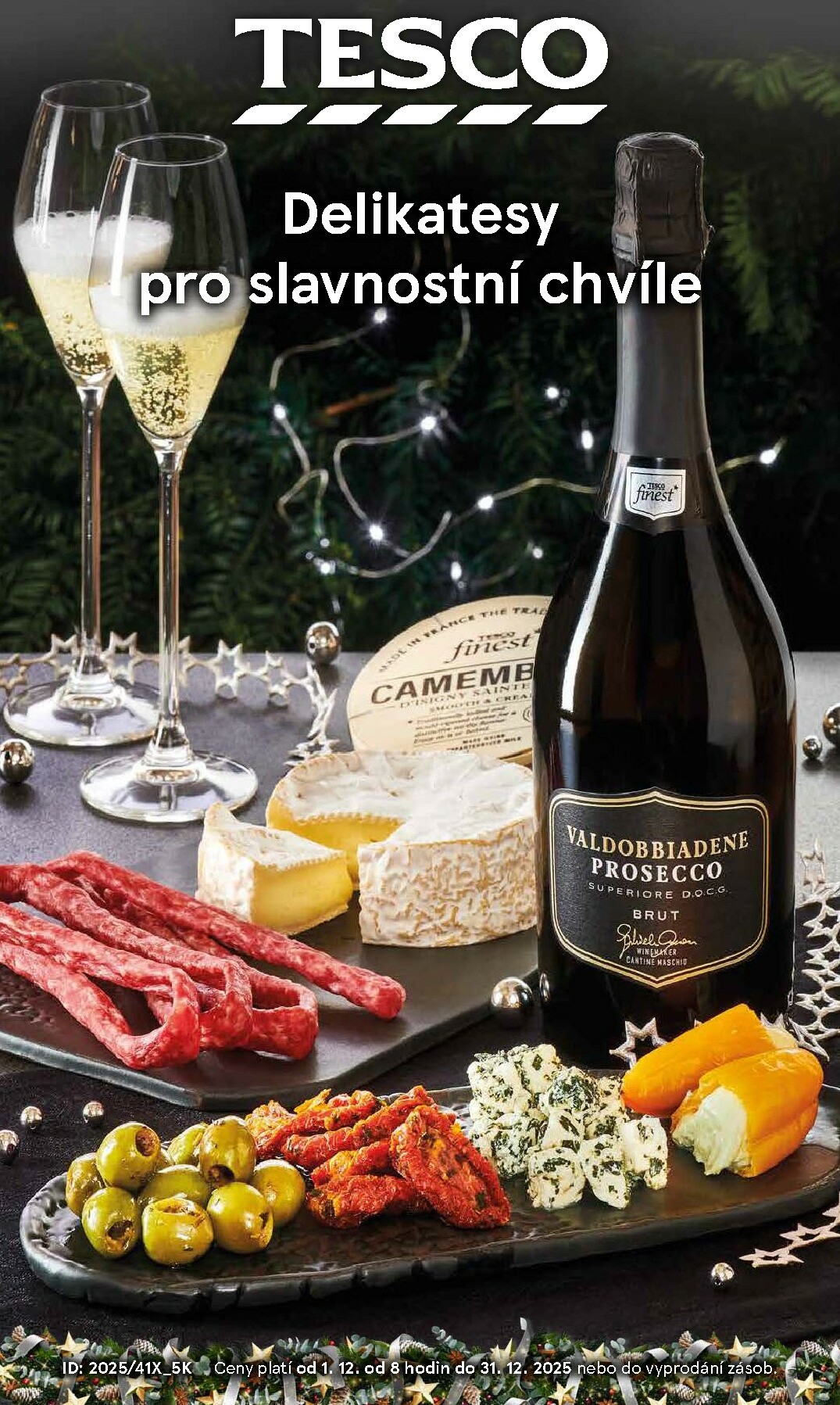 Aktuální leták Tesco - Delikatesy pro slavnostní chvíle od 01.12. do 31.12.