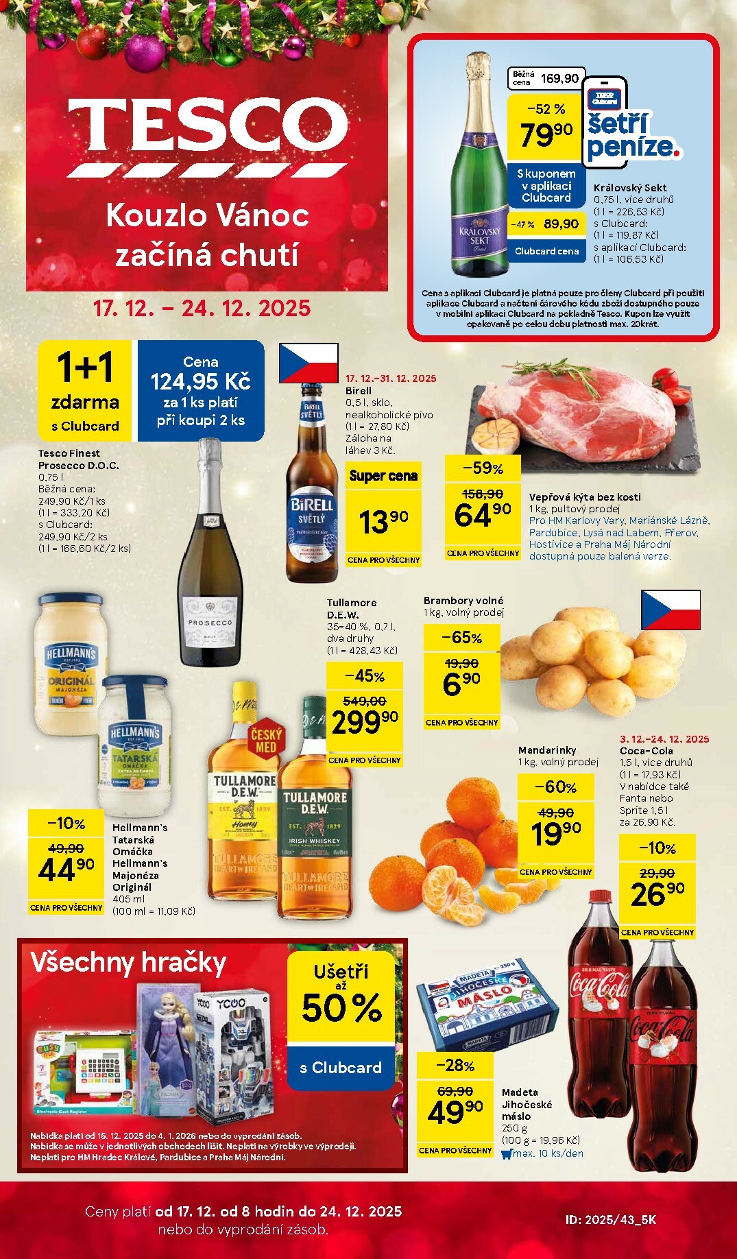 Aktuální leták Tesco od 17.12. do 24.12.