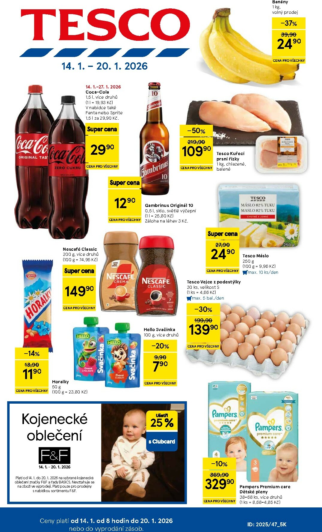 Aktuální leták Tesco od 14.01. do 20.01.