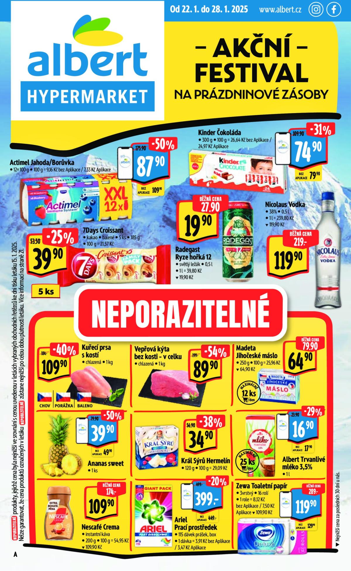 Leták Albert Hypermarket od 22.01. do 28.01.