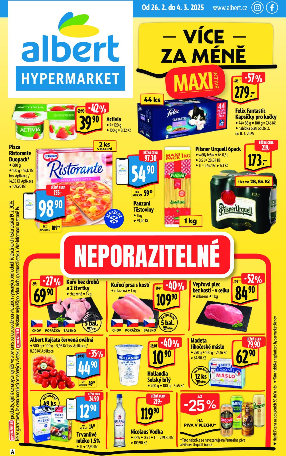 Leták Albert Hypermarket od 26.02. do 04.03.