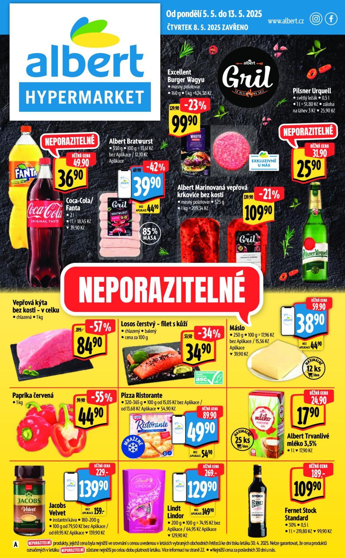 Leták Albert Hypermarket od 05.05. do 13.05.