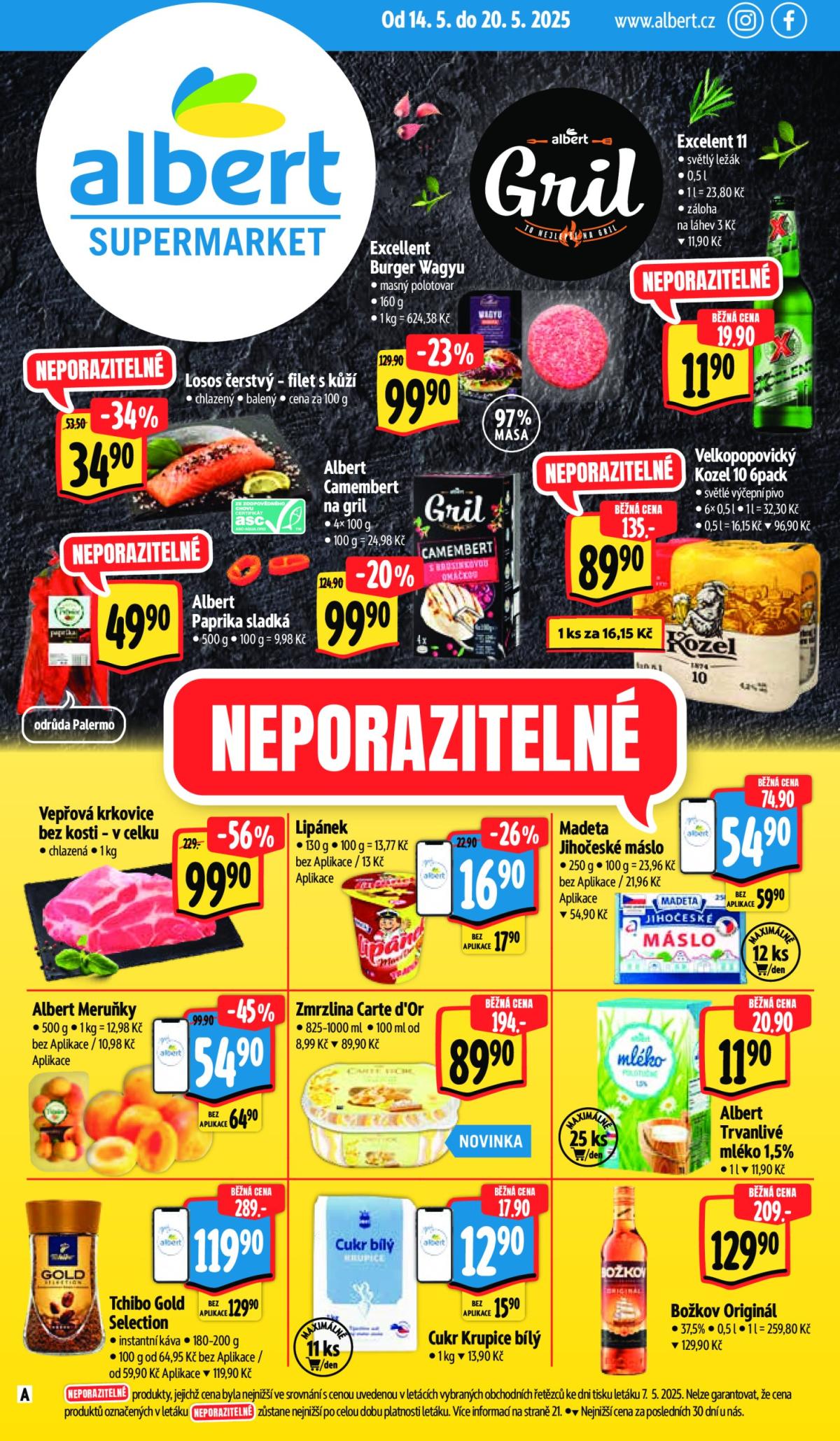 Leták Albert Supermarket od 14.05. do 20.05.