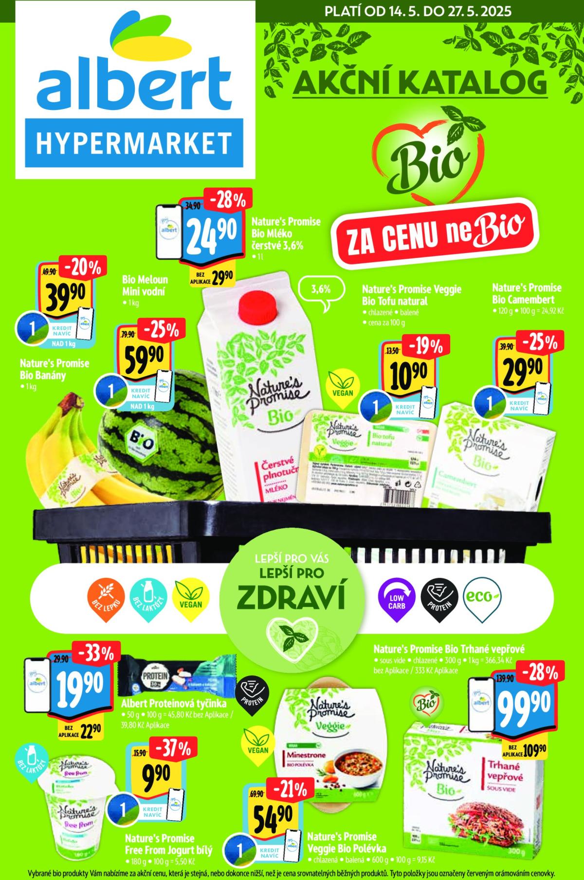 Leták Albert Hypermarket - Bio od 14.05. do 27.05.