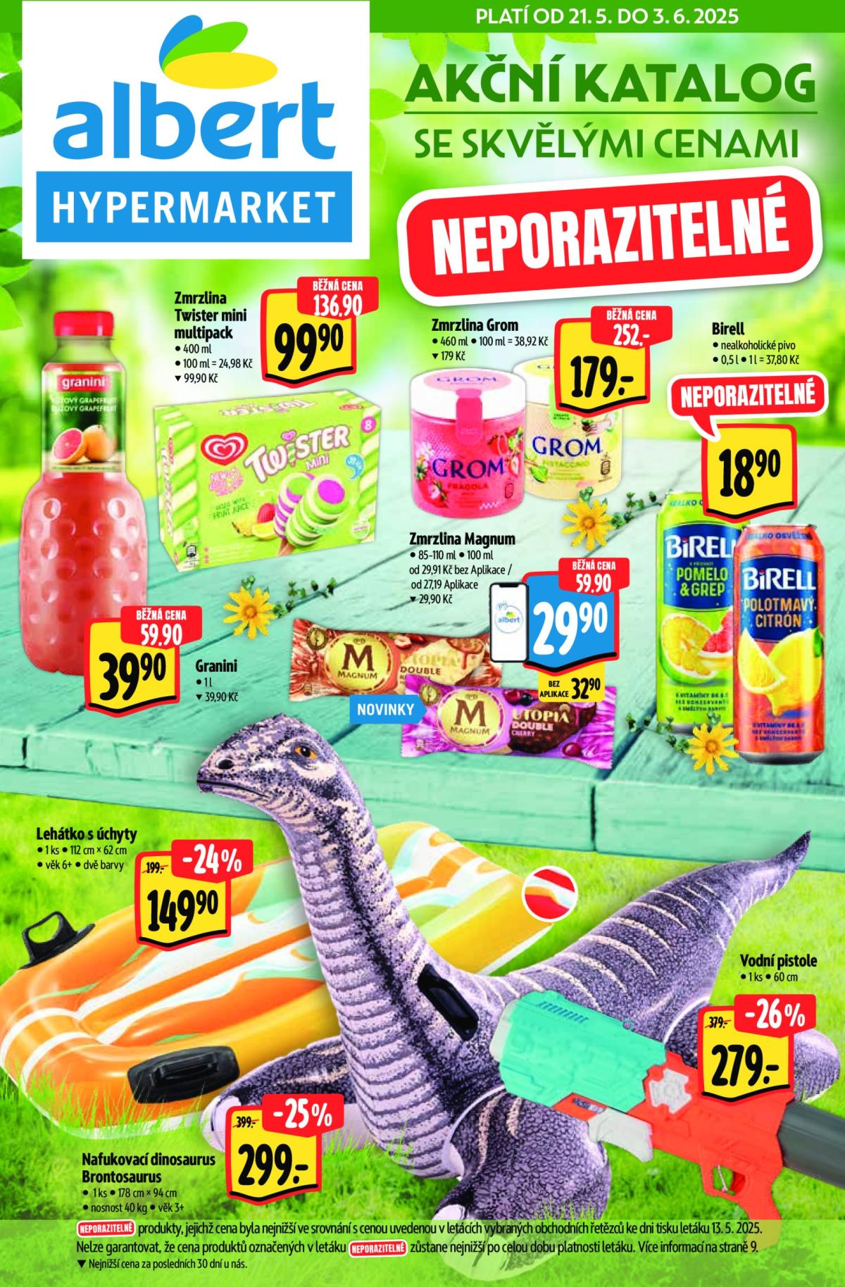 Leták Albert Hypermarket - Akční katalog od 21.05. do 03.06.
