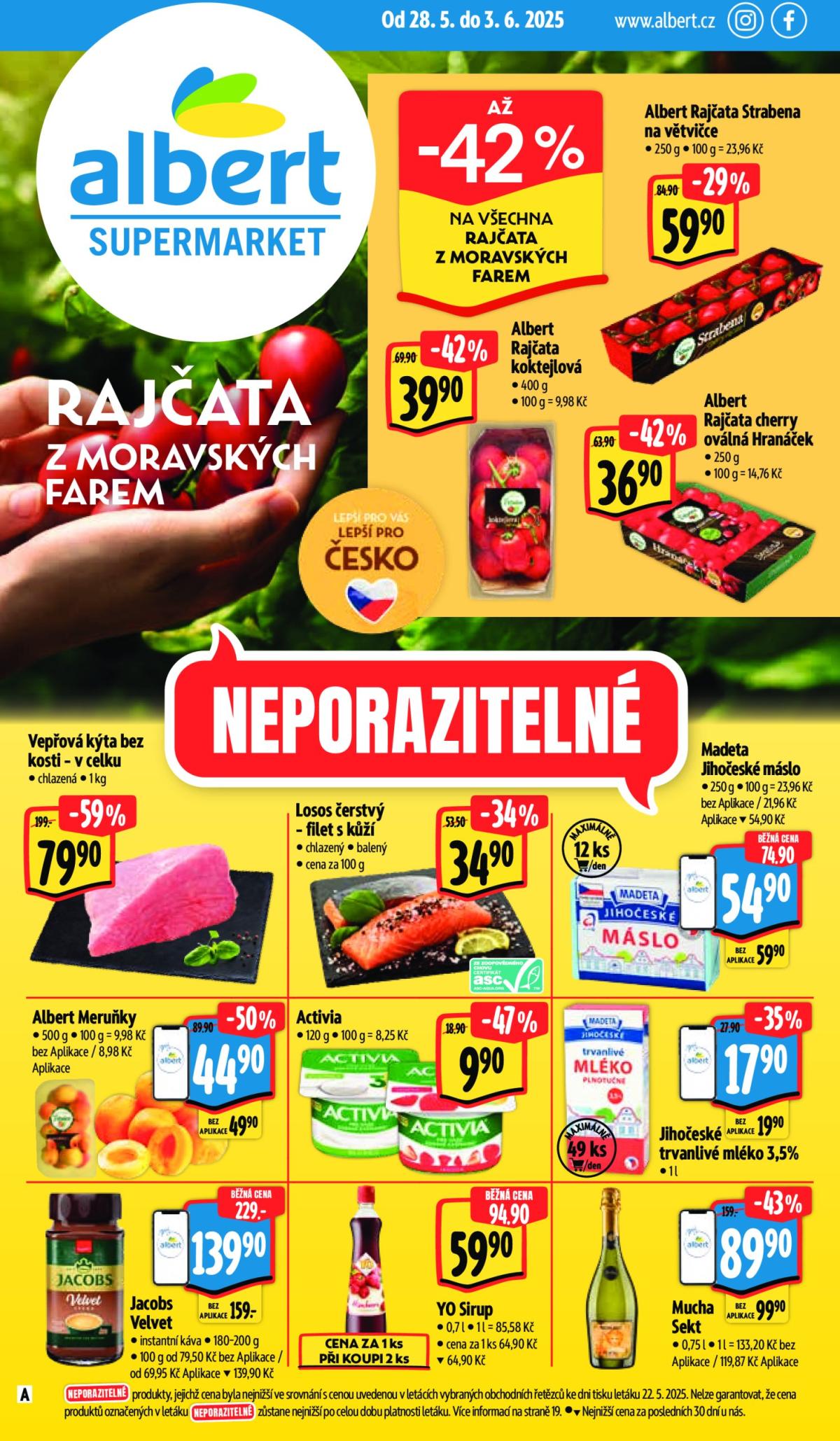 Leták Albert Supermarket od 28.05. do 03.06.