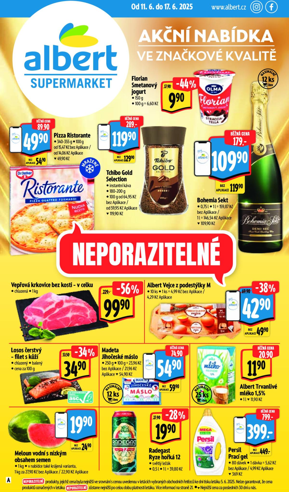 Leták Albert Supermarket od 11.06. do 17.06.