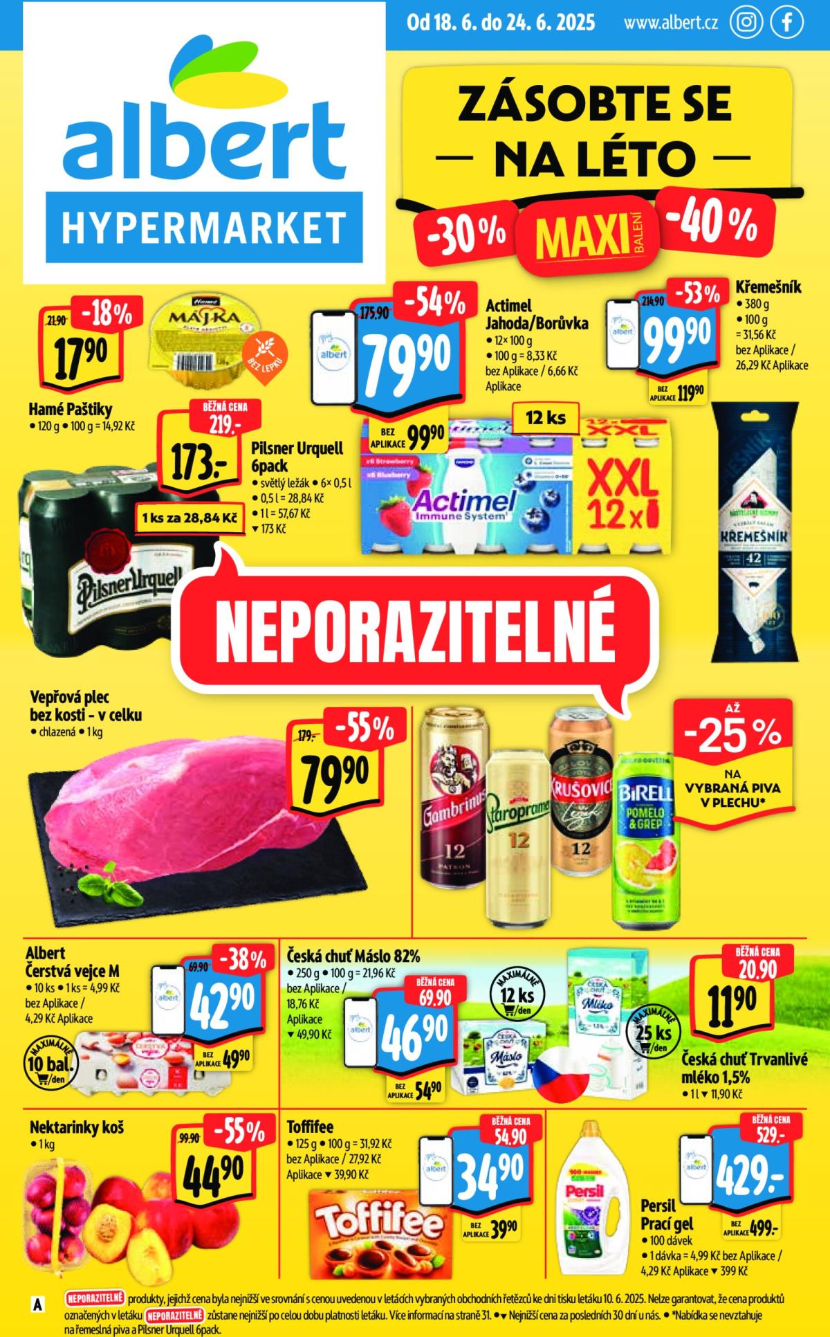 Leták Albert Hypermarket od 18.06. do 24.06.