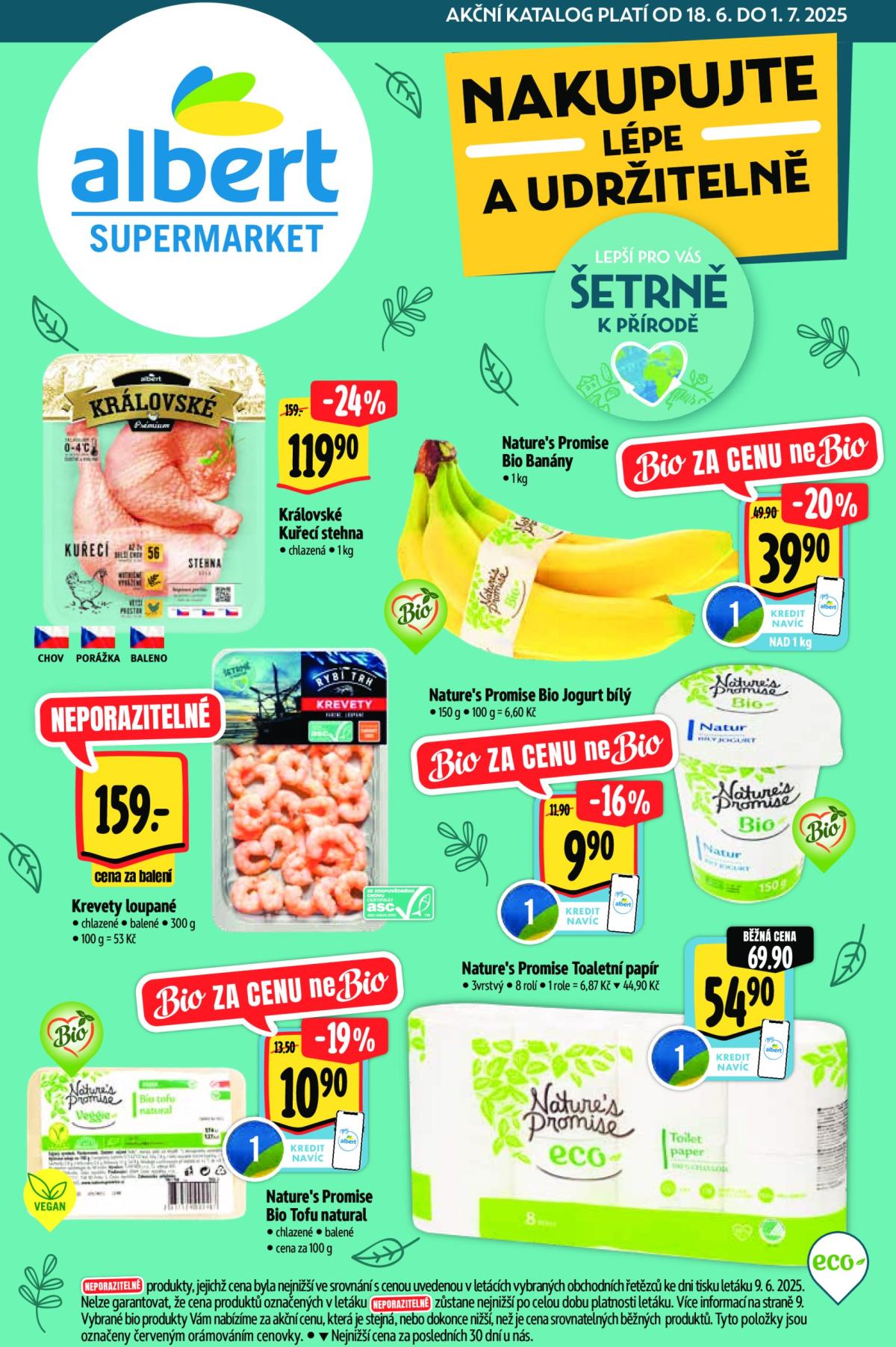 Leták Albert Supermarket od 18.06. do 01.07.