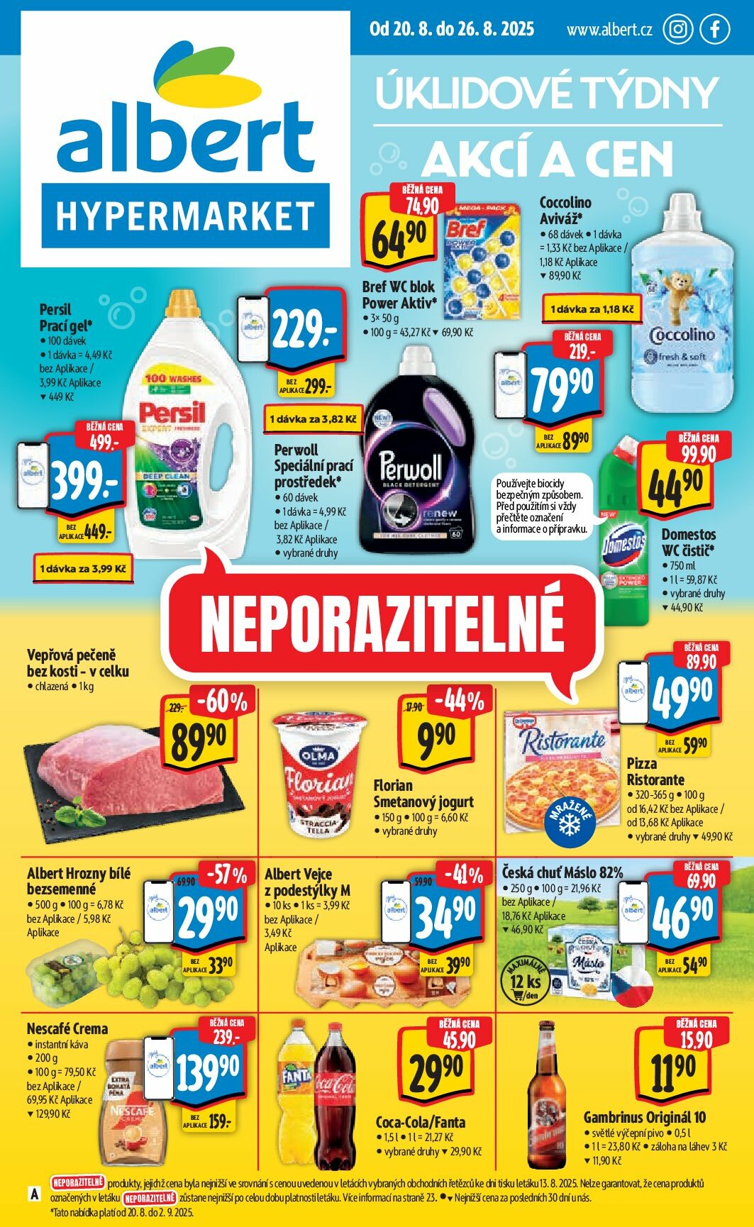 Leták Albert Hypermarket od 20.08. do 26.08.