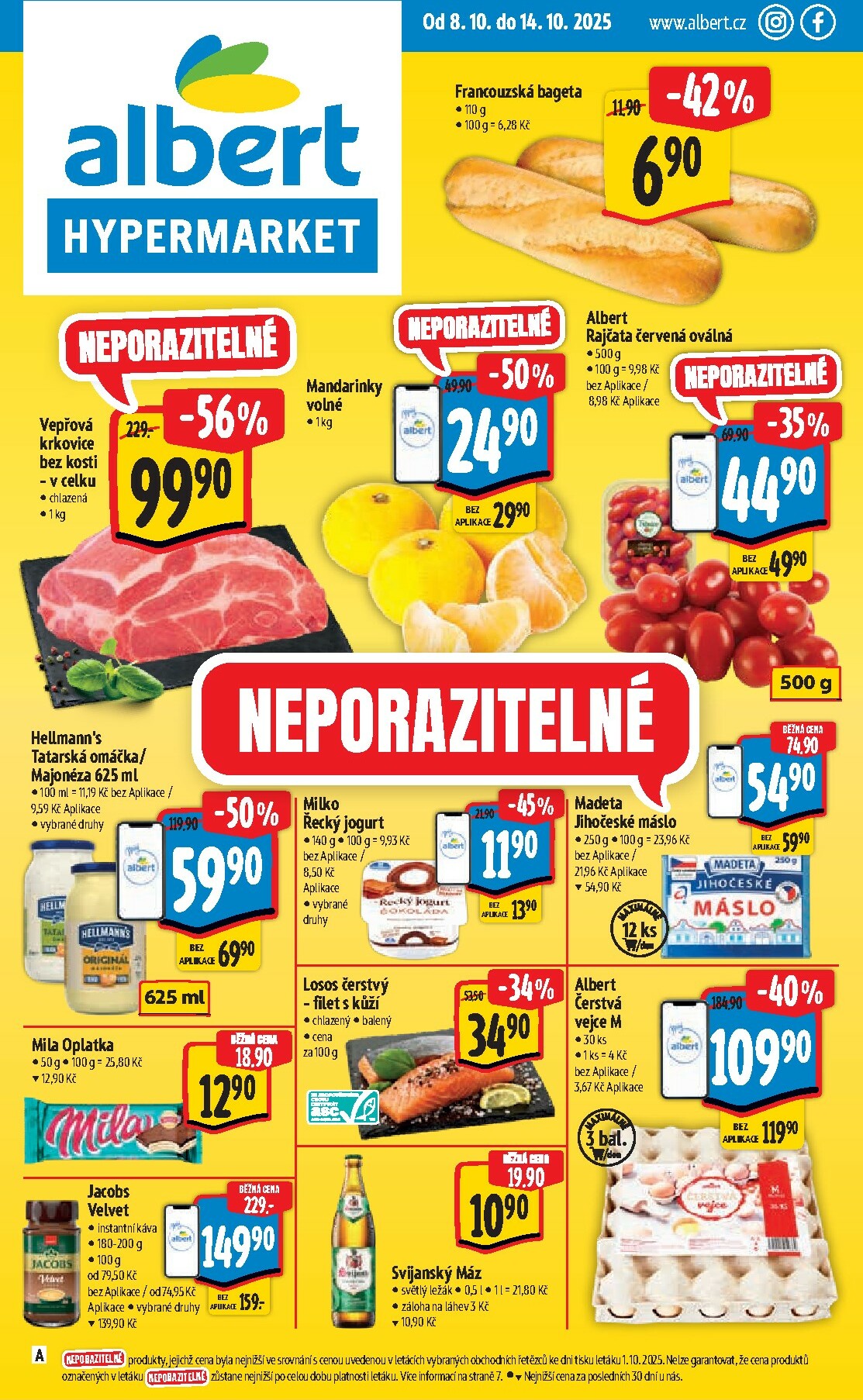 Aktuální leták Albert Hypermarket od 08.10. do 14.10.