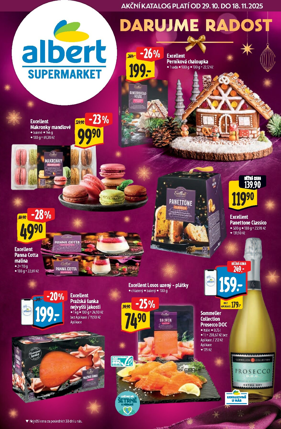 Aktuální leták Albert Supermarket - Vánoce od 29.10. do 18.11.