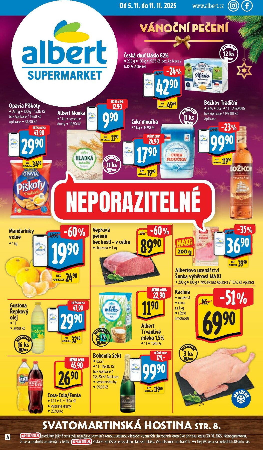 Aktuální leták Albert Supermarket od 05.11. do 11.11.