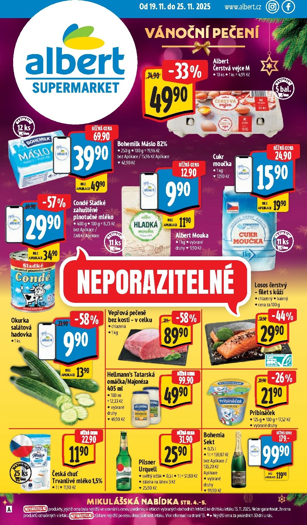 Aktuální leták Albert Supermarket od 19.11. do 25.11.