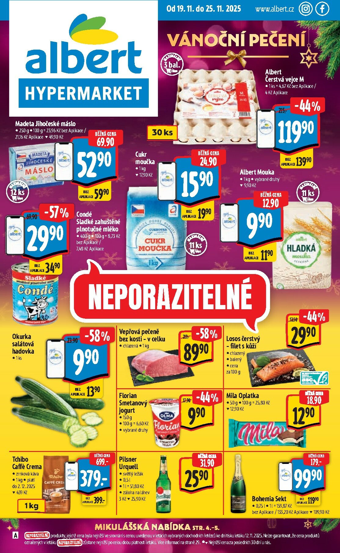Aktuální leták Albert Hypermarket od 19.11. do 25.11.