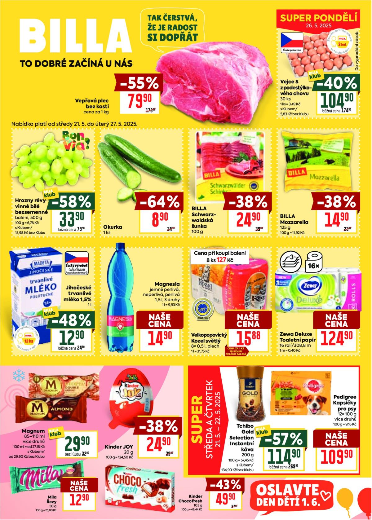Leták Billa - Malý leták od 21.05. do 27.05.