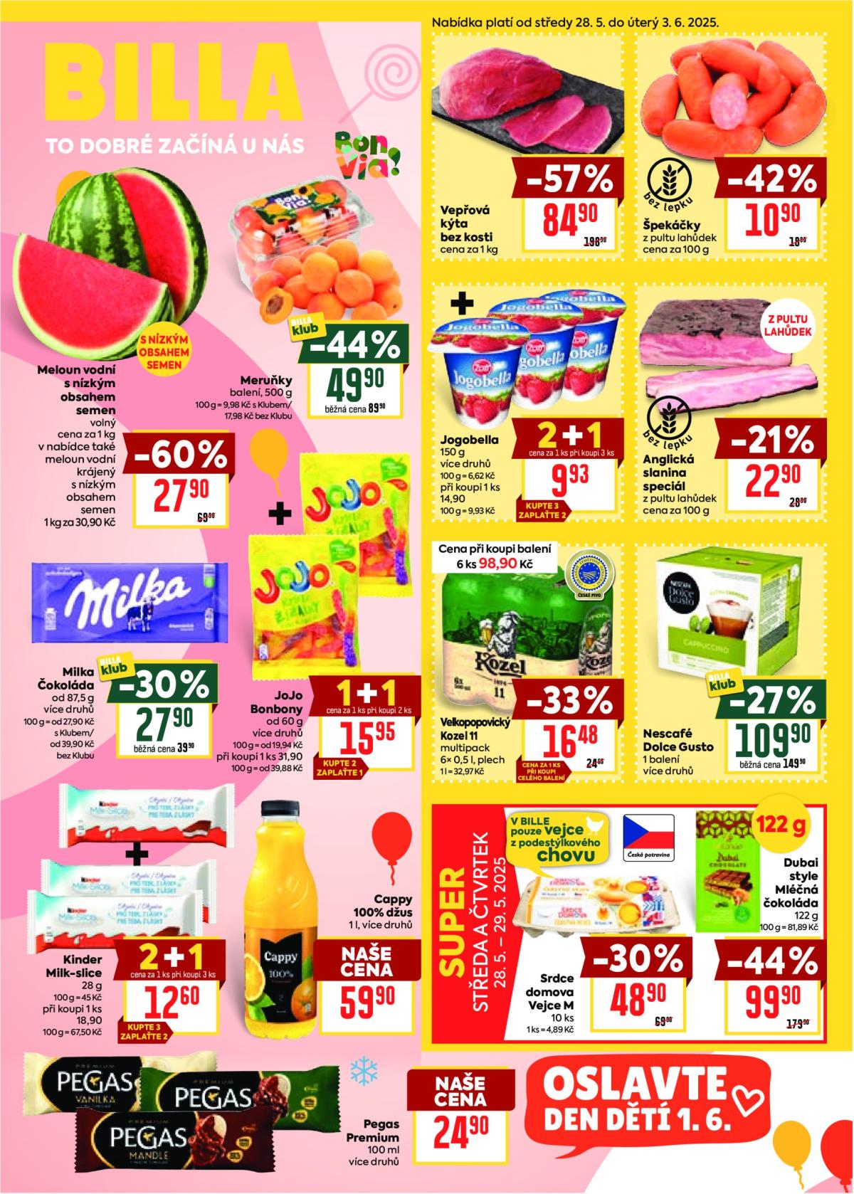 Leták Billa od 28.05. do 03.06.