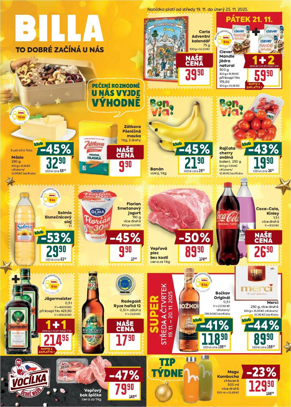Aktuální leták Billa - Malý leták od 26.11. do 02.12.