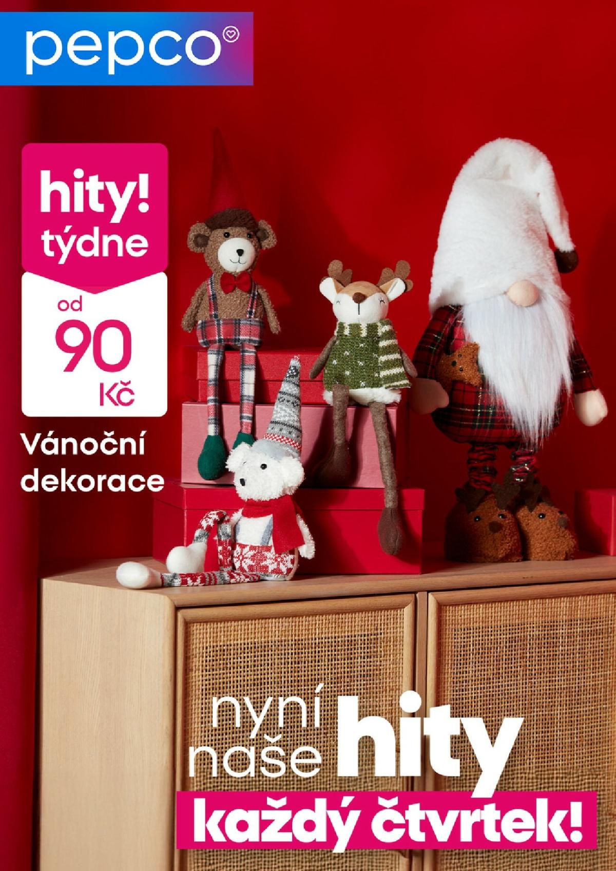 Aktuální leták Pepco - Hity týdne od 06.11. do 12.11.