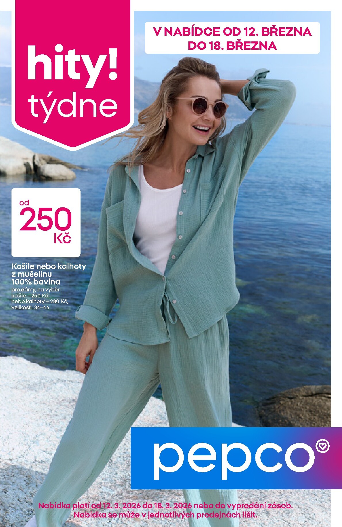 Pepco - Dámské oblečení leták platný od čtvrtka 12.03.2026 do středy 18.03.2026