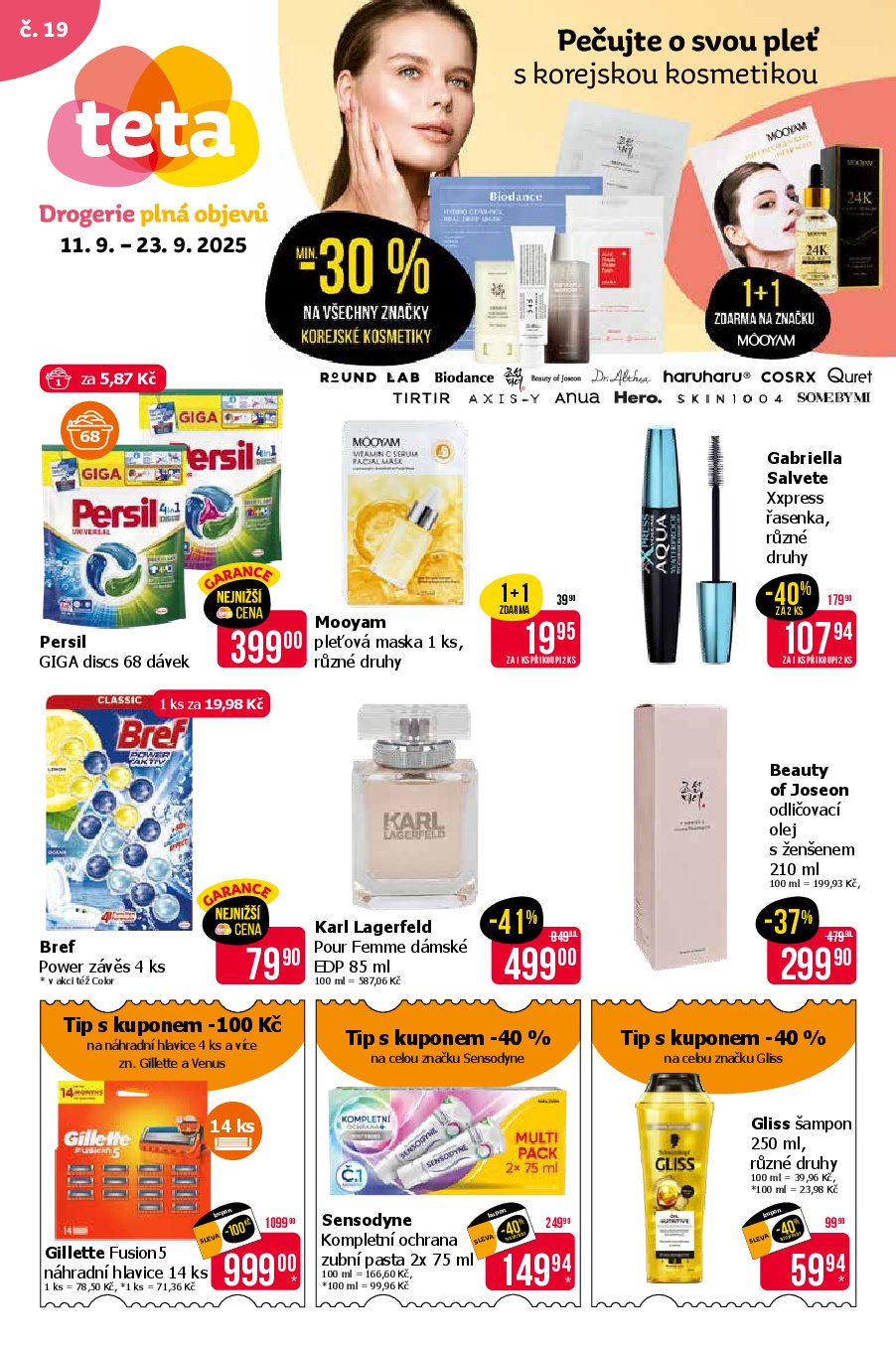 Leták Teta drogerie od 11.09. do 23.09.