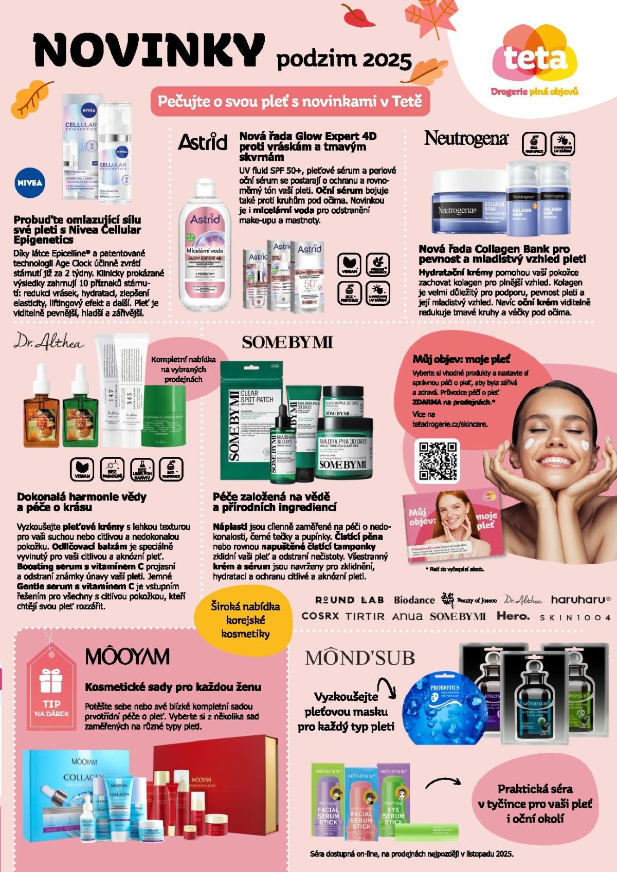 Aktuální leták Teta drogerie - Novinky podzim od 15.10. do 30.11.