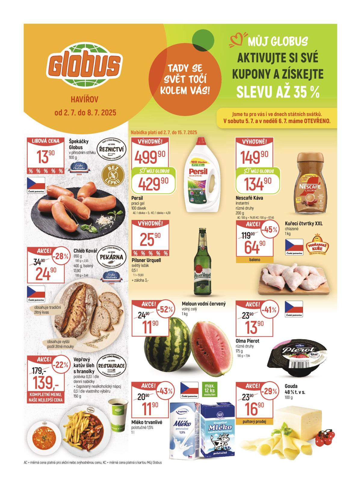 Leták Globus - Havířov od 02.07. do 08.07.