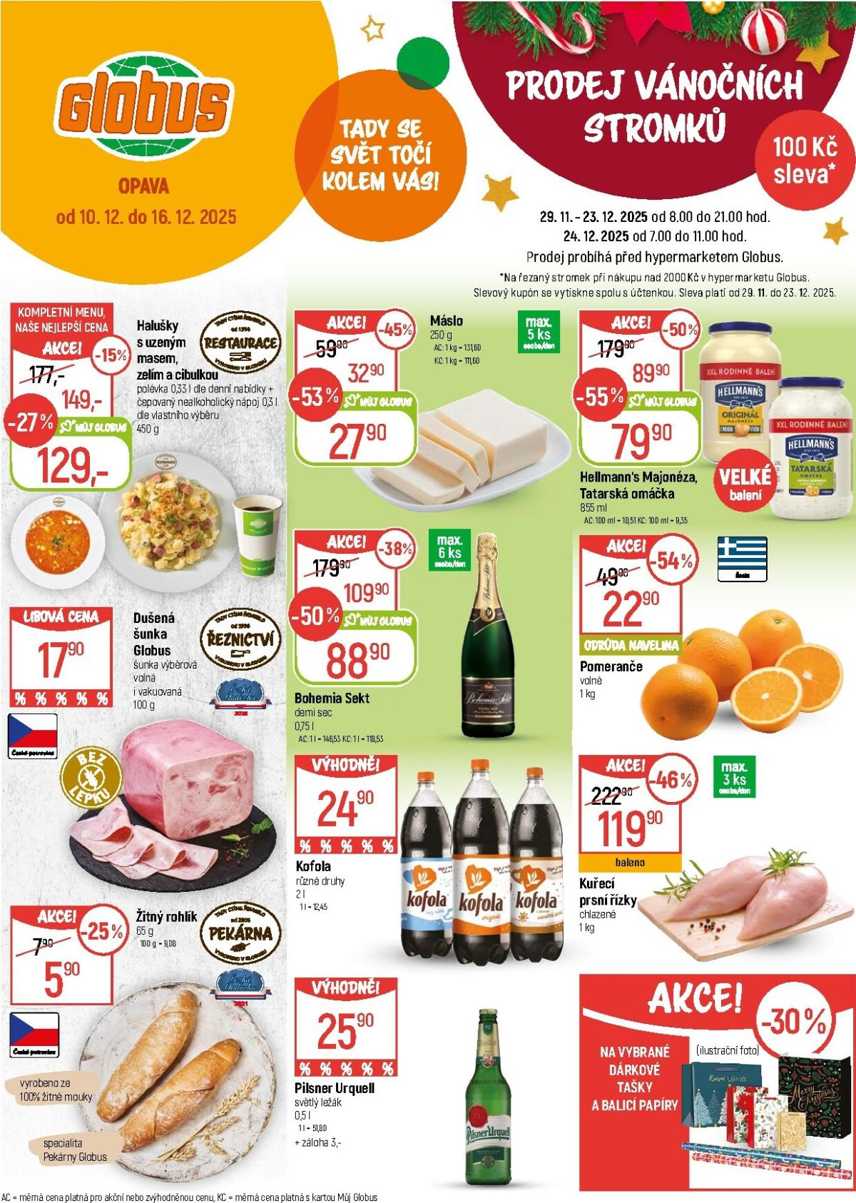 Aktuální leták Globus - Opava od 10.12. do 16.12.