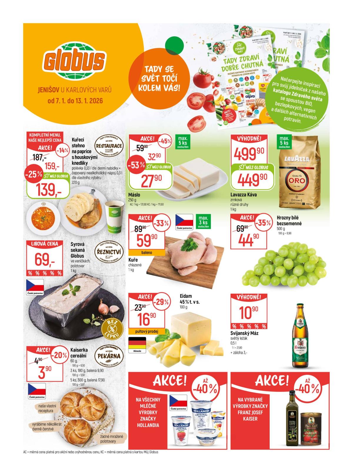 Aktuální leták Globus - Karlovy Vary - Jenišov od 07.01. do 13.01.