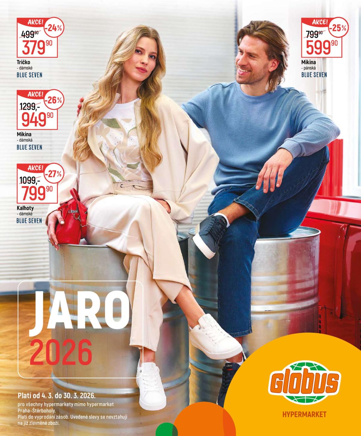 Globus - Jaro leták platný od středy 04.03.2026 do pondělí 30.03.2026