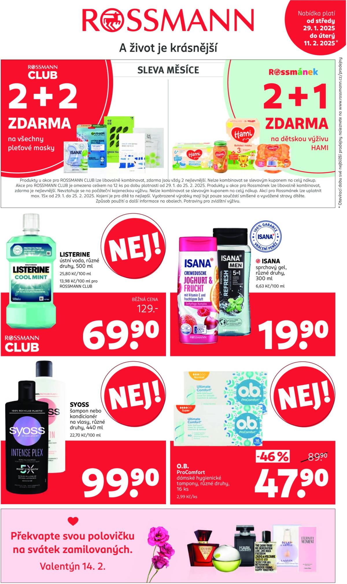 Leták ROSSMANN od 29.01. do 11.02.