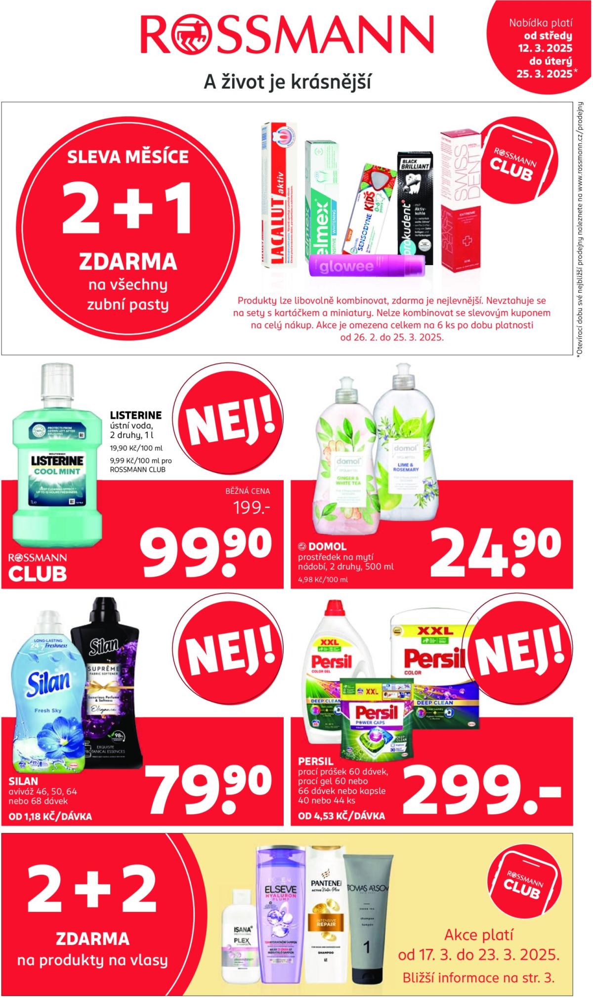 Leták ROSSMANN od 12.03. do 25.03.