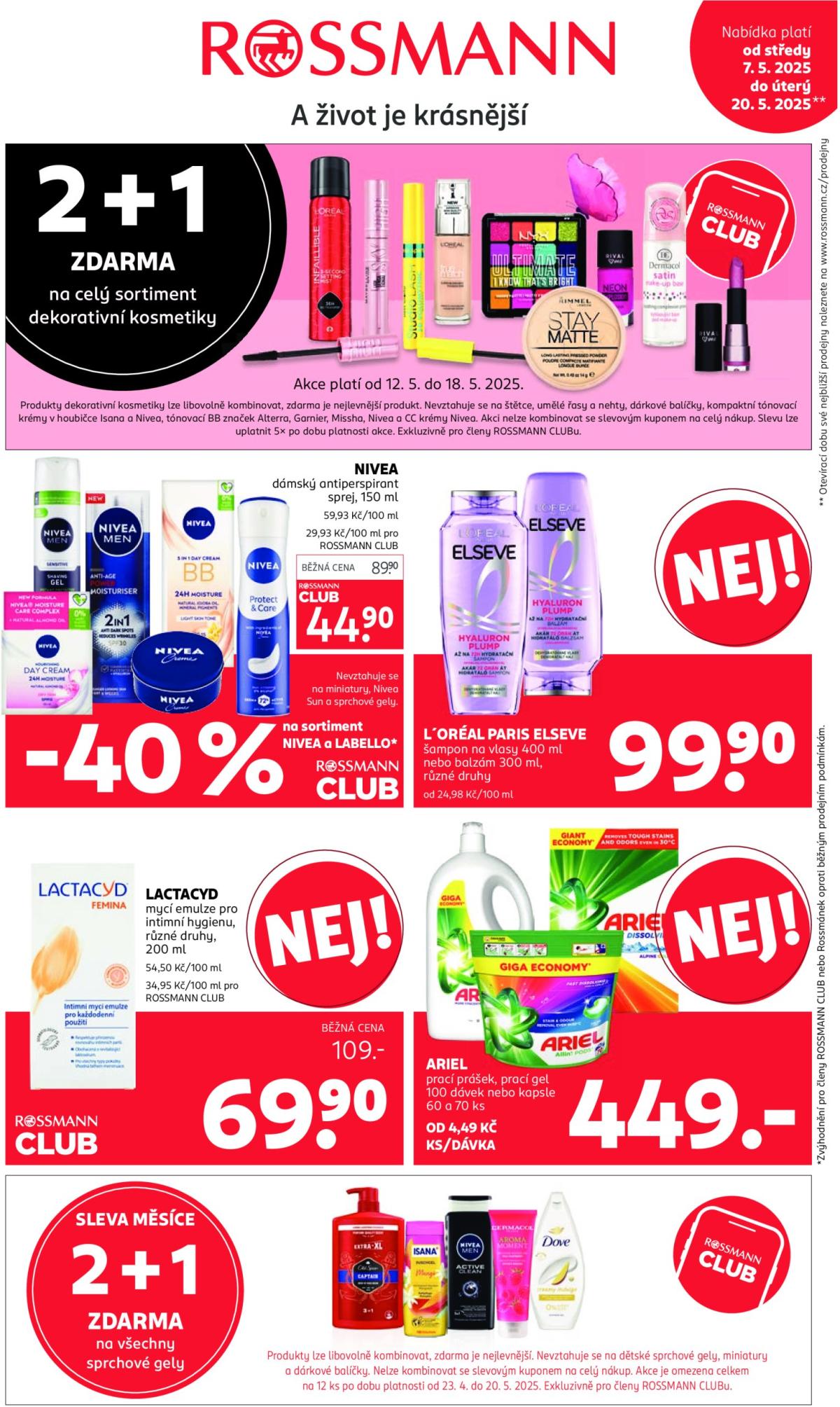 Leták ROSSMANN od 07.05. do 20.05.