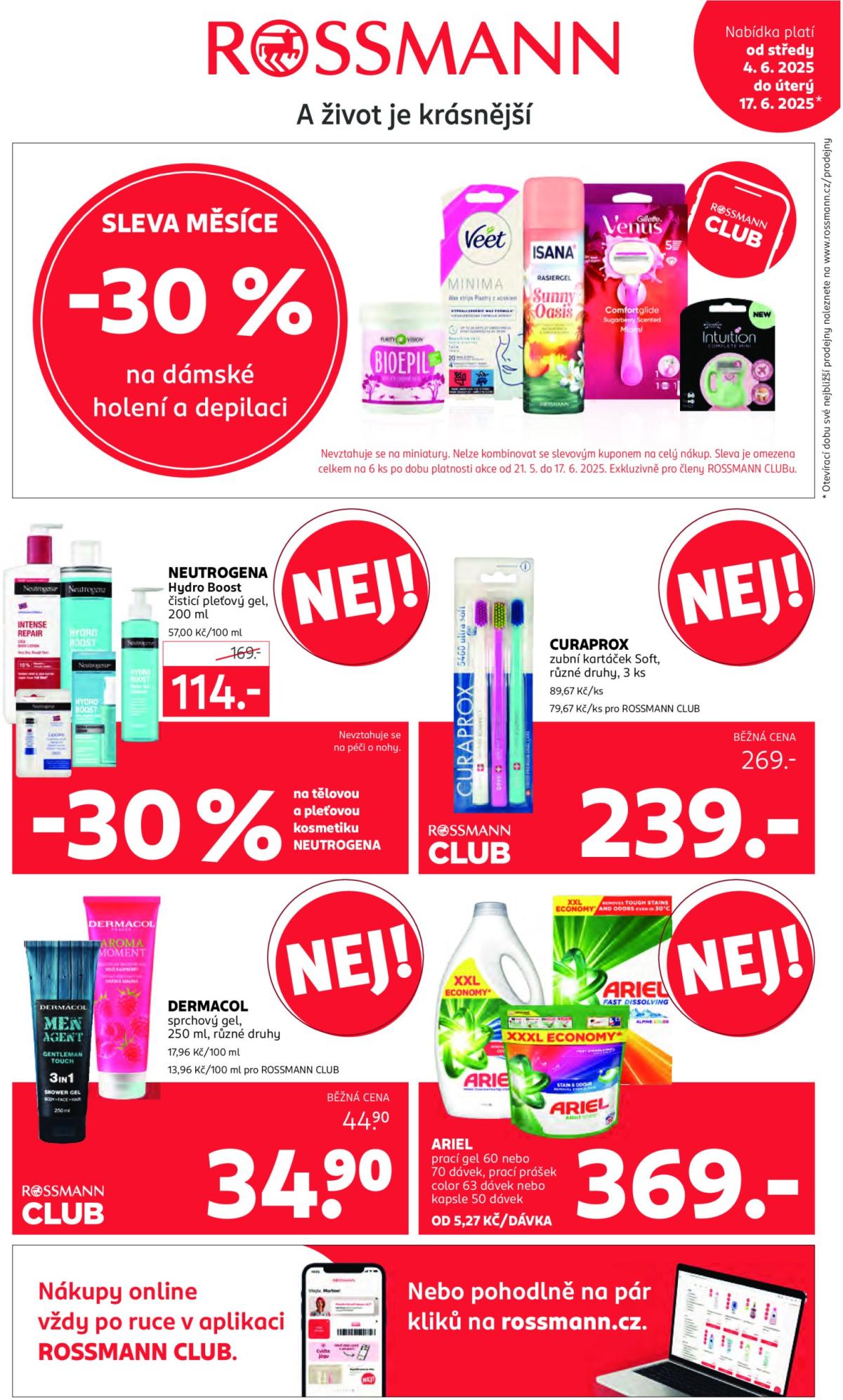 Leták ROSSMANN od 04.06. do 12.06.