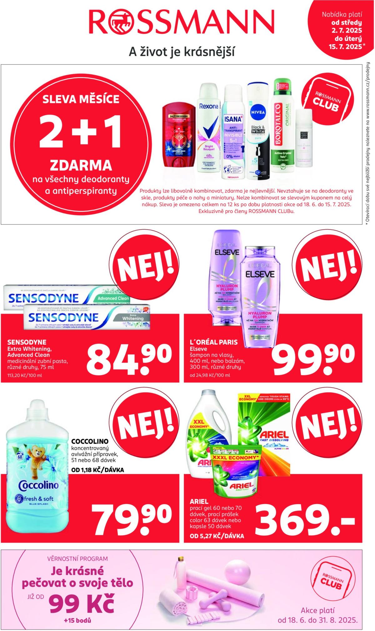 Leták ROSSMANN od 02.07. do 15.07.