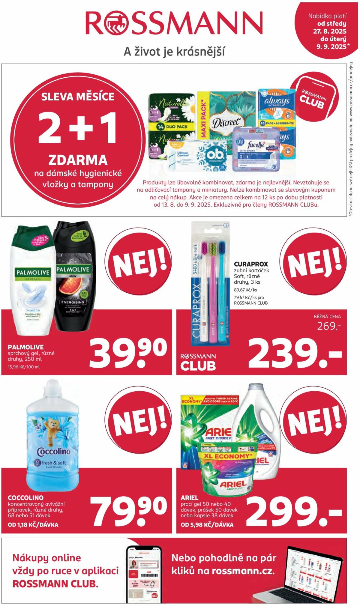 Leták ROSSMANN od 27.08. do 09.09.
