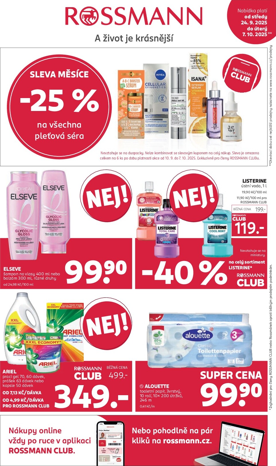 Leták ROSSMANN od 24.09. do 07.10.