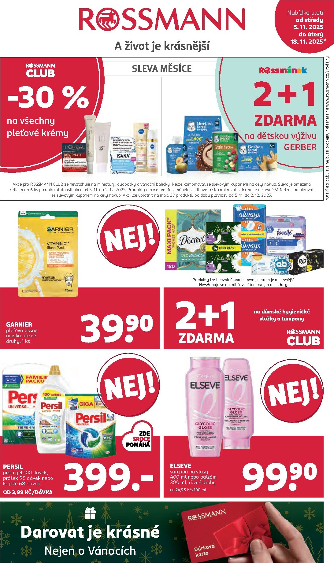 Aktuální leták ROSSMANN od 05.11. do 18.11.