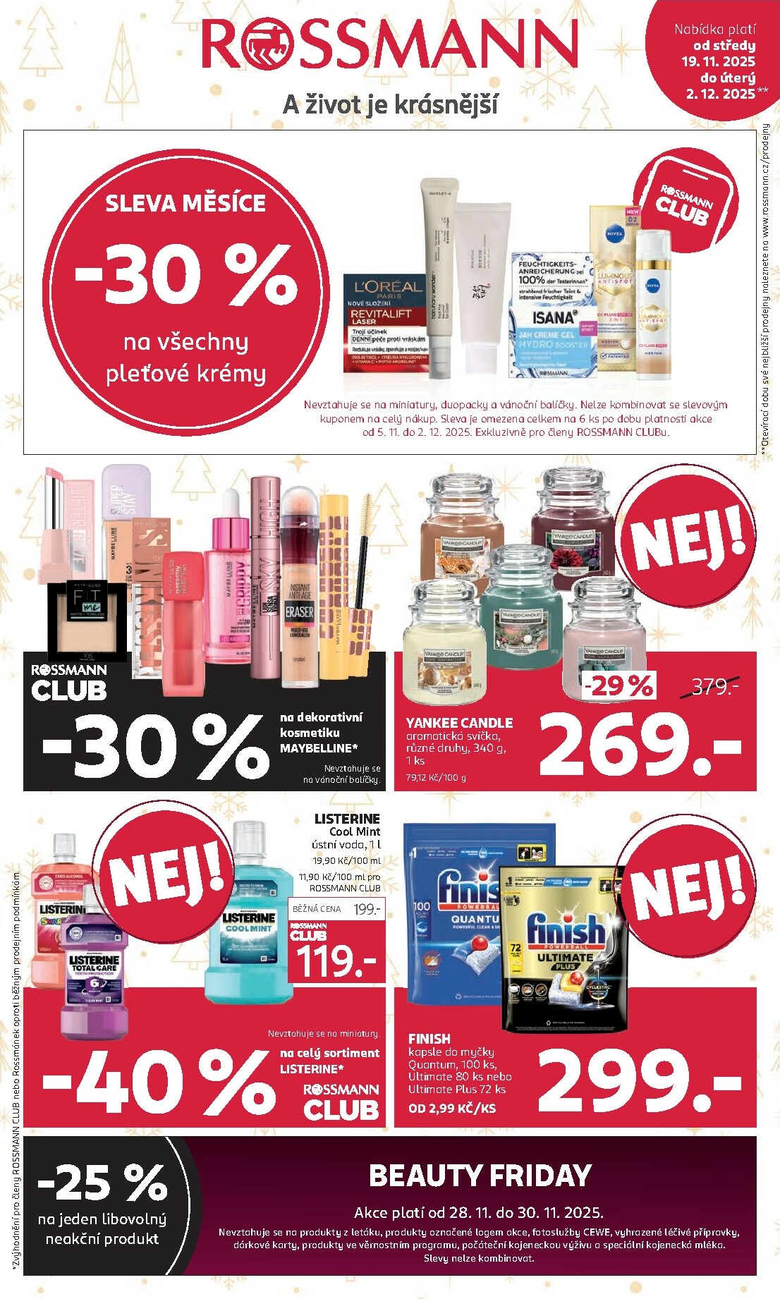 Aktuální leták ROSSMANN od 19.11. do 02.12.