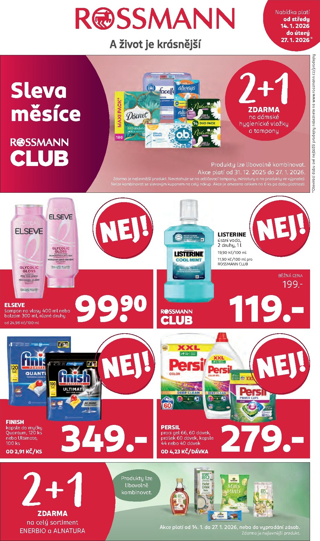 Aktuální leták ROSSMANN od 14.01. do 27.01.
