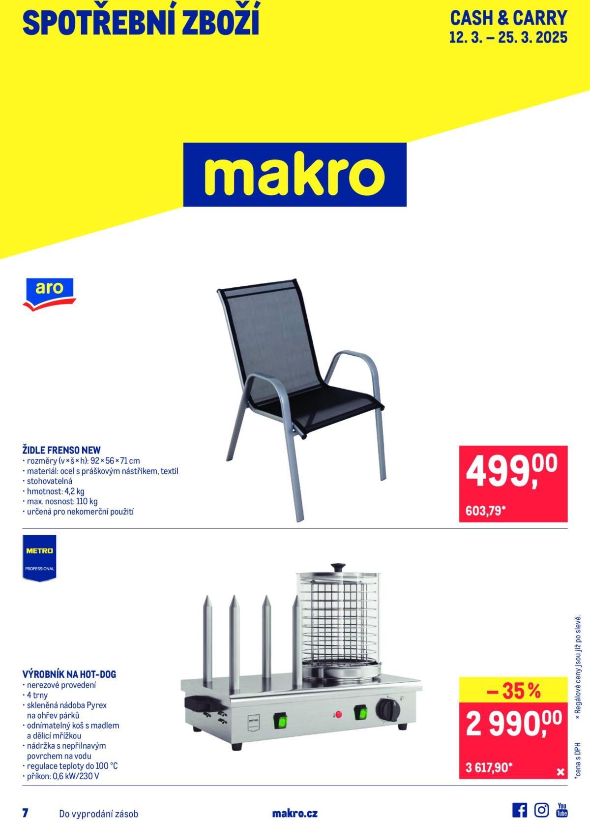 Leták Makro - Spotřební zboží od 12.03. do 25.03.