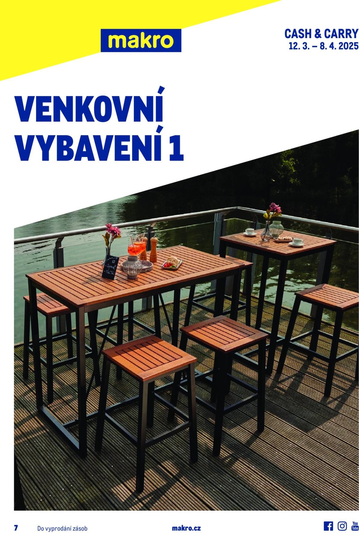 Leták Makro - Venkovní vybavení 1 od 12.03. do 08.04.