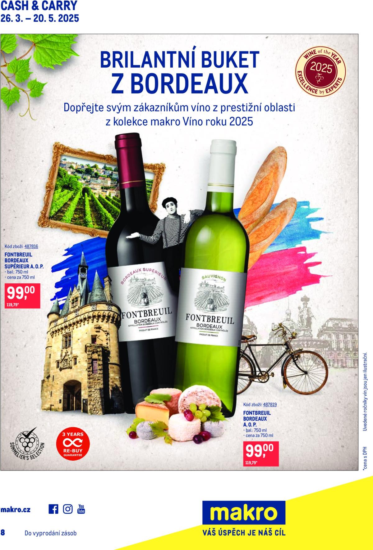 Leták Makro - Víno roku od 26.03. do 20.05.
