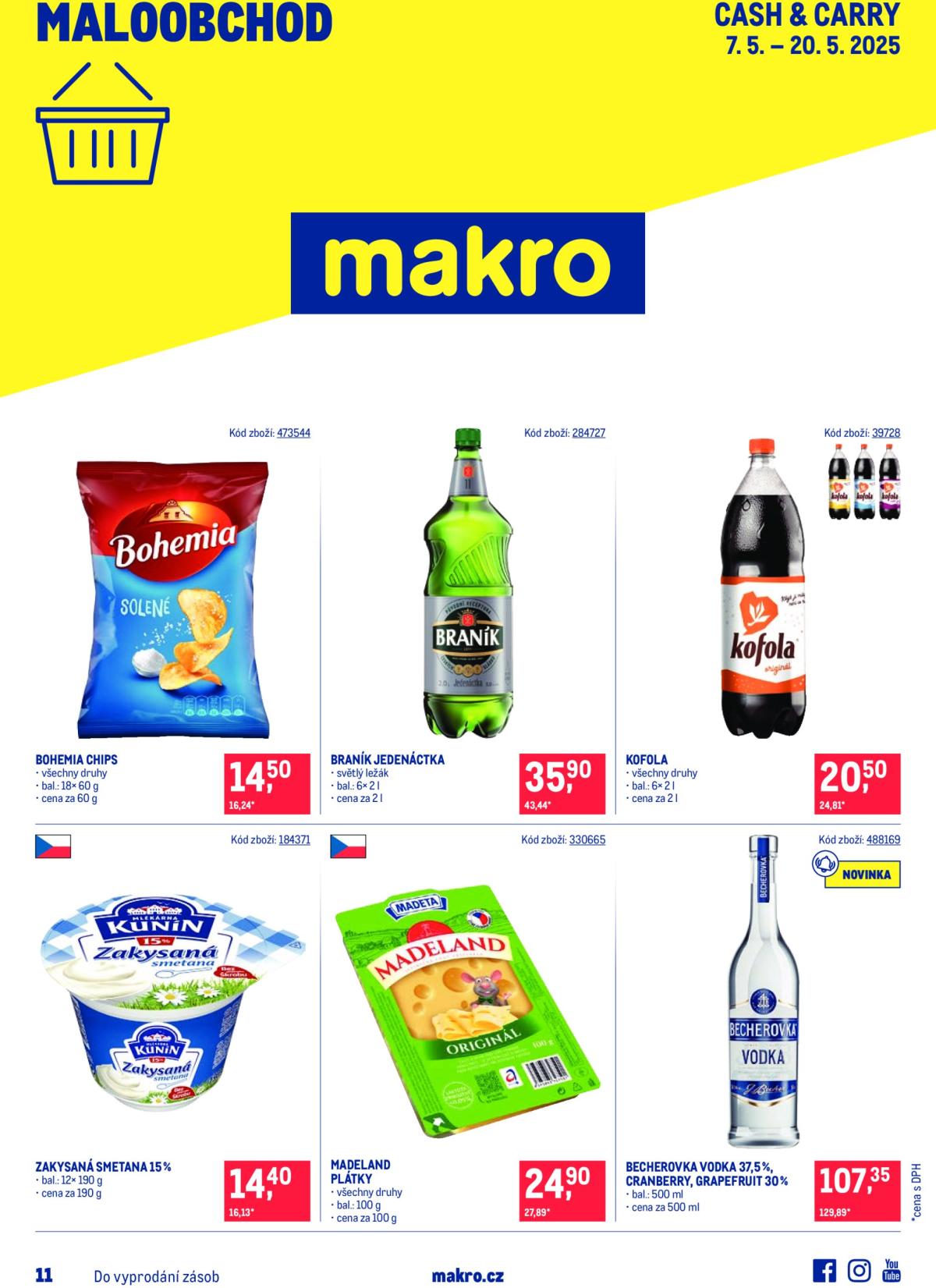 Leták Makro - Maloobchod od 07.05. do 20.05.
