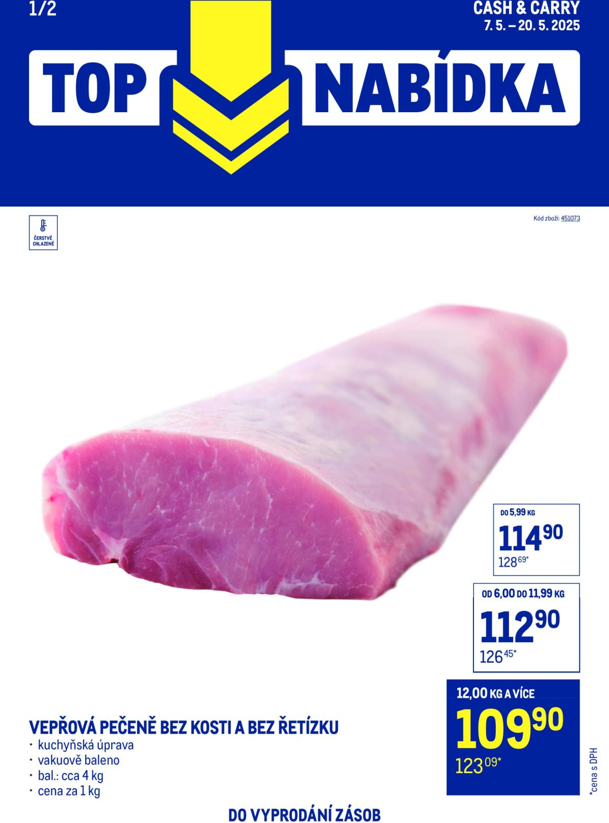 Leták Makro - TOP maso od 07.05. do 20.05.