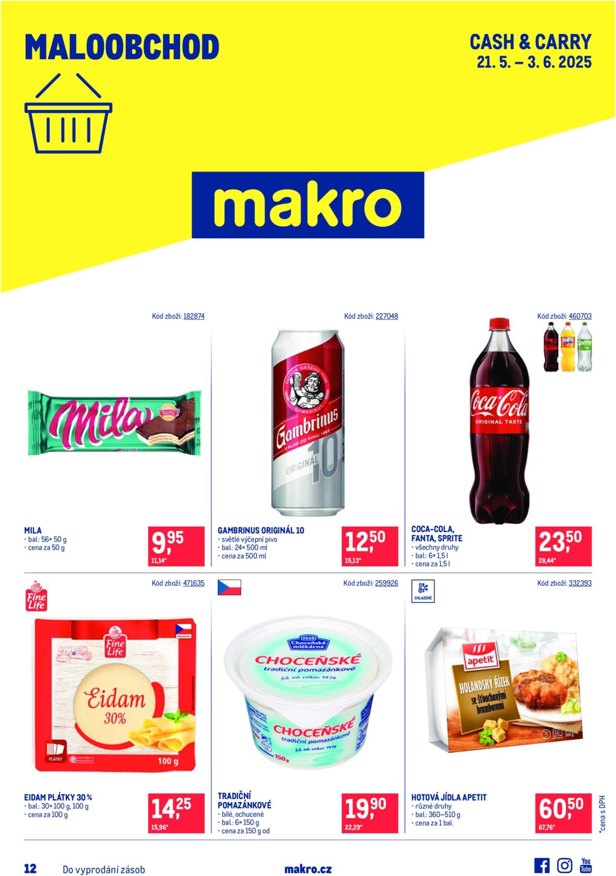 Leták Makro - Maloobchod od 21.05. do 03.06.