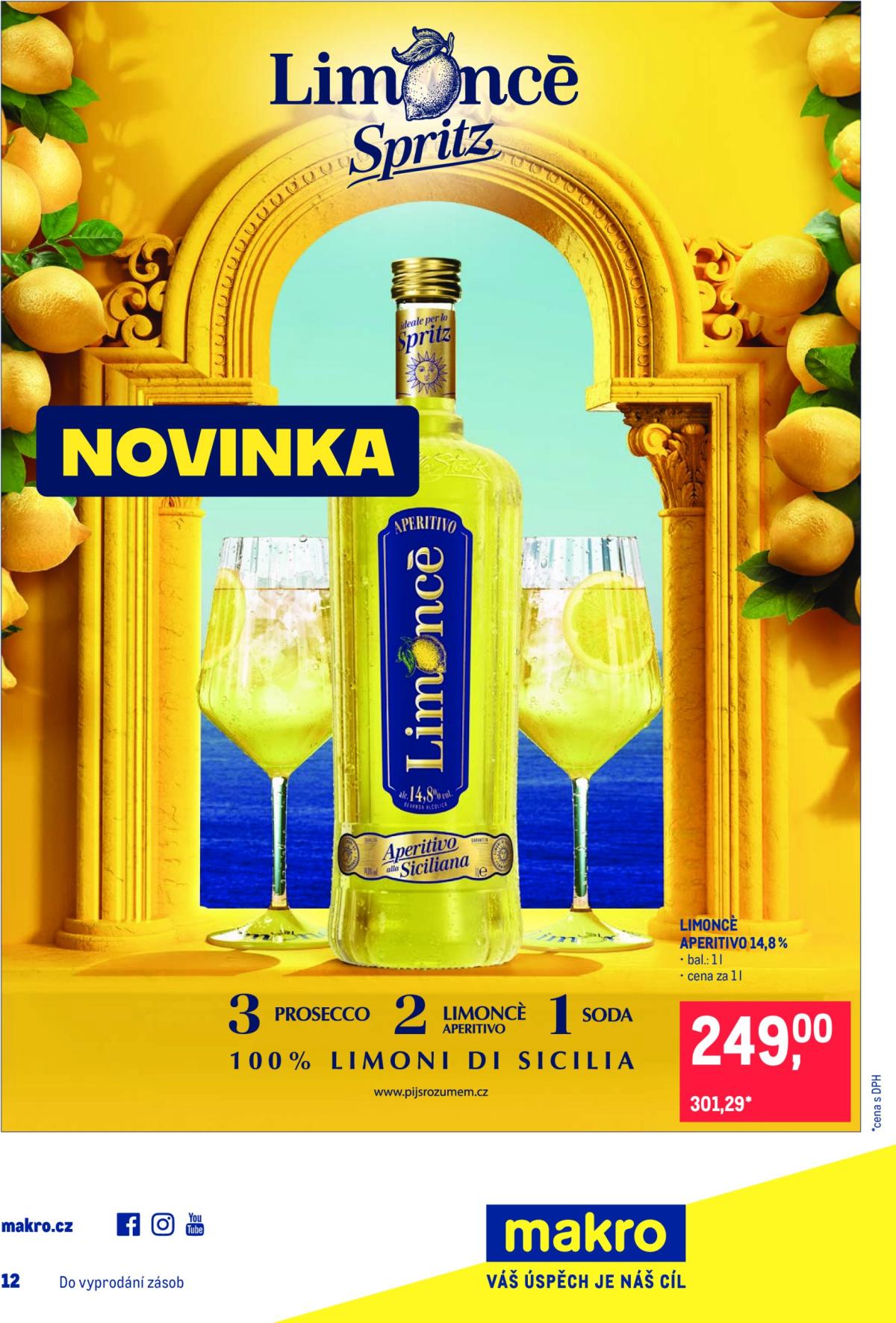 Leták Makro - Lemonce od 15.05. do 03.06.