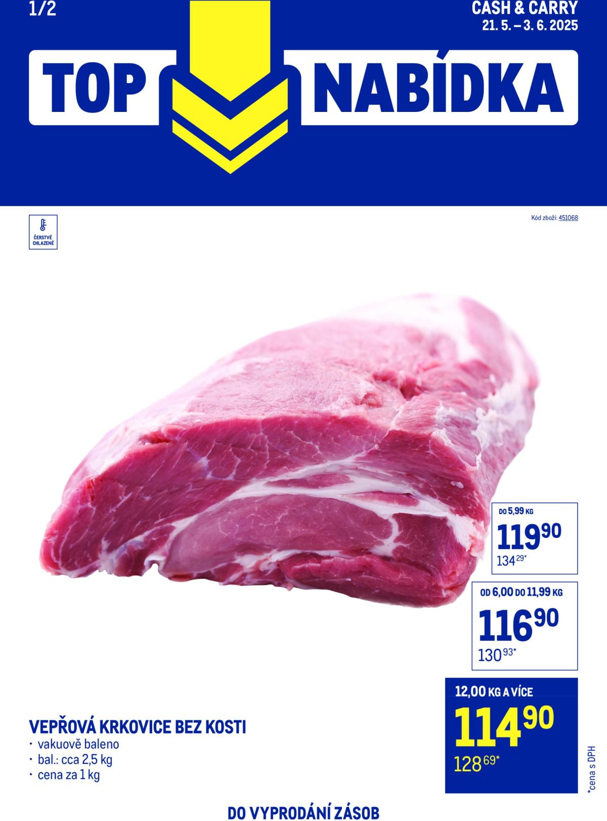 Leták Makro - TOP maso od 21.05. do 03.06.